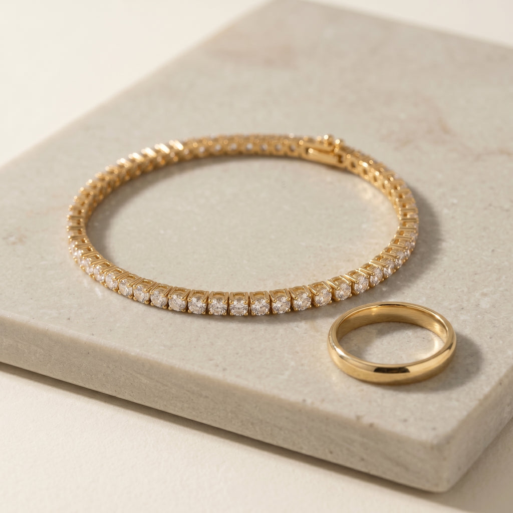 Sirène Tennis Bracelet · scale
