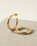 Capri Gold Hoops · main