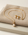 Bijou Pearl Set (necklace + stud) · main
