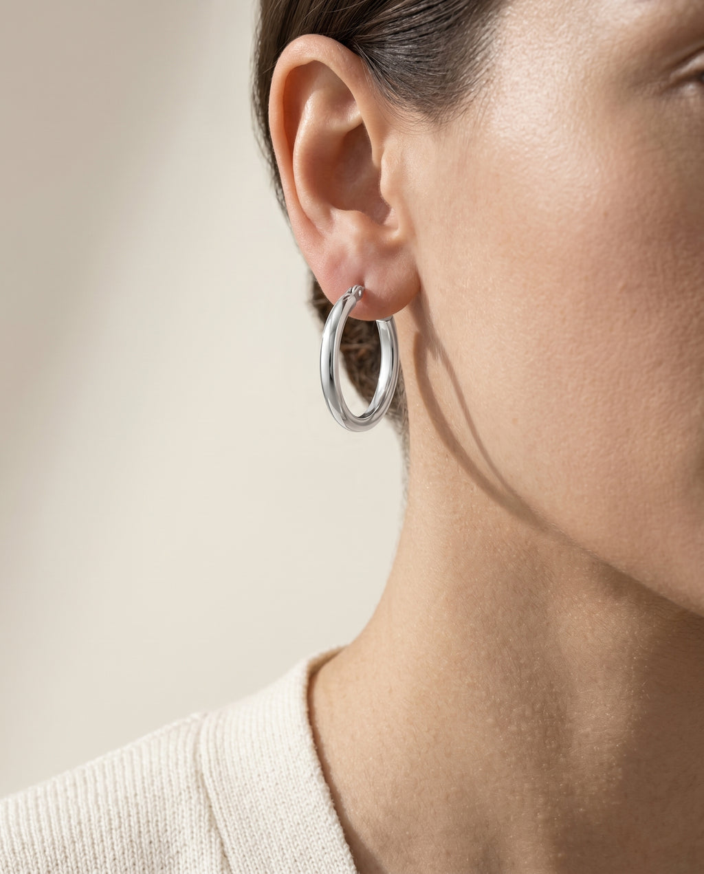 Margaux Hoops · on-model