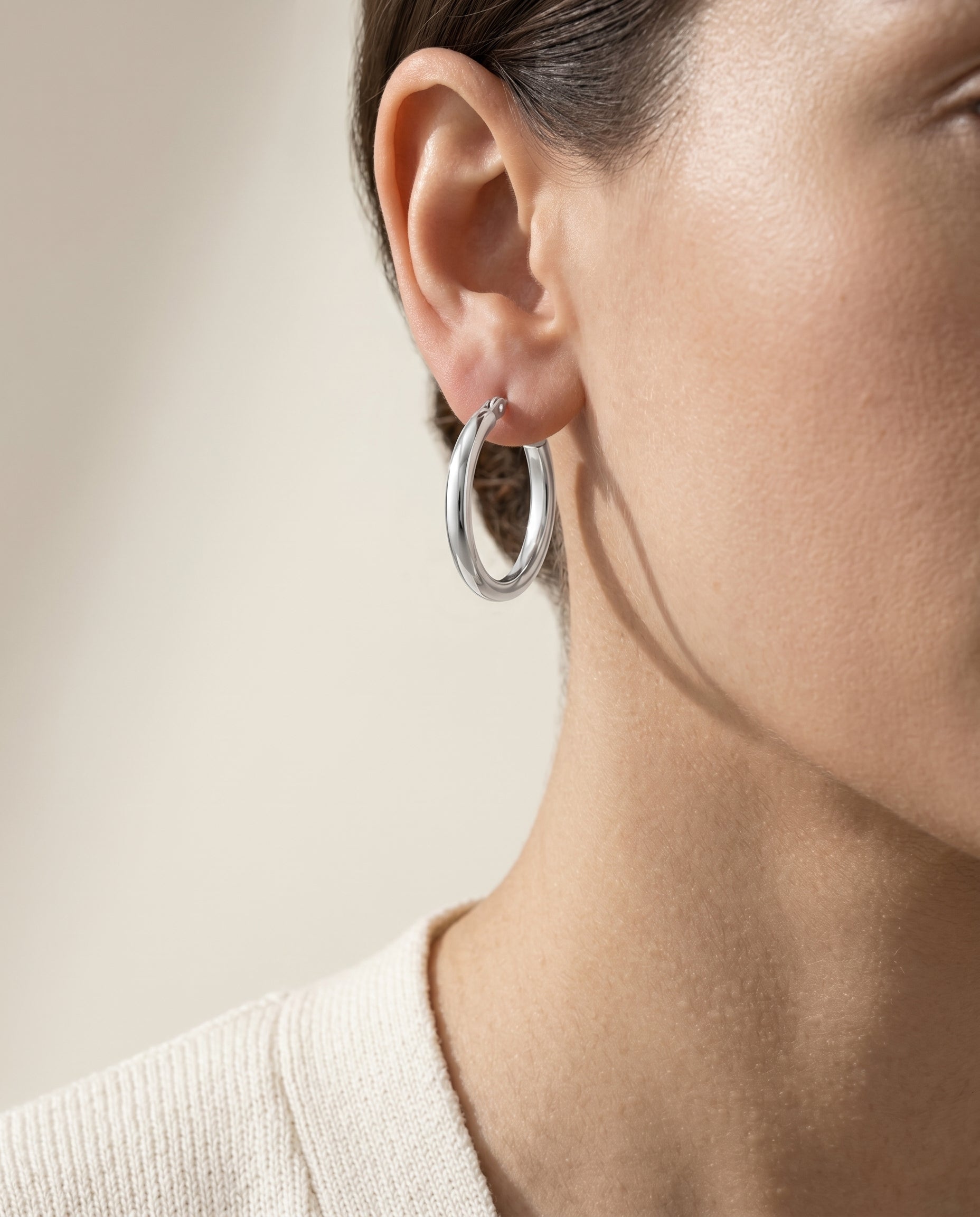 Margaux Hoops · on-model