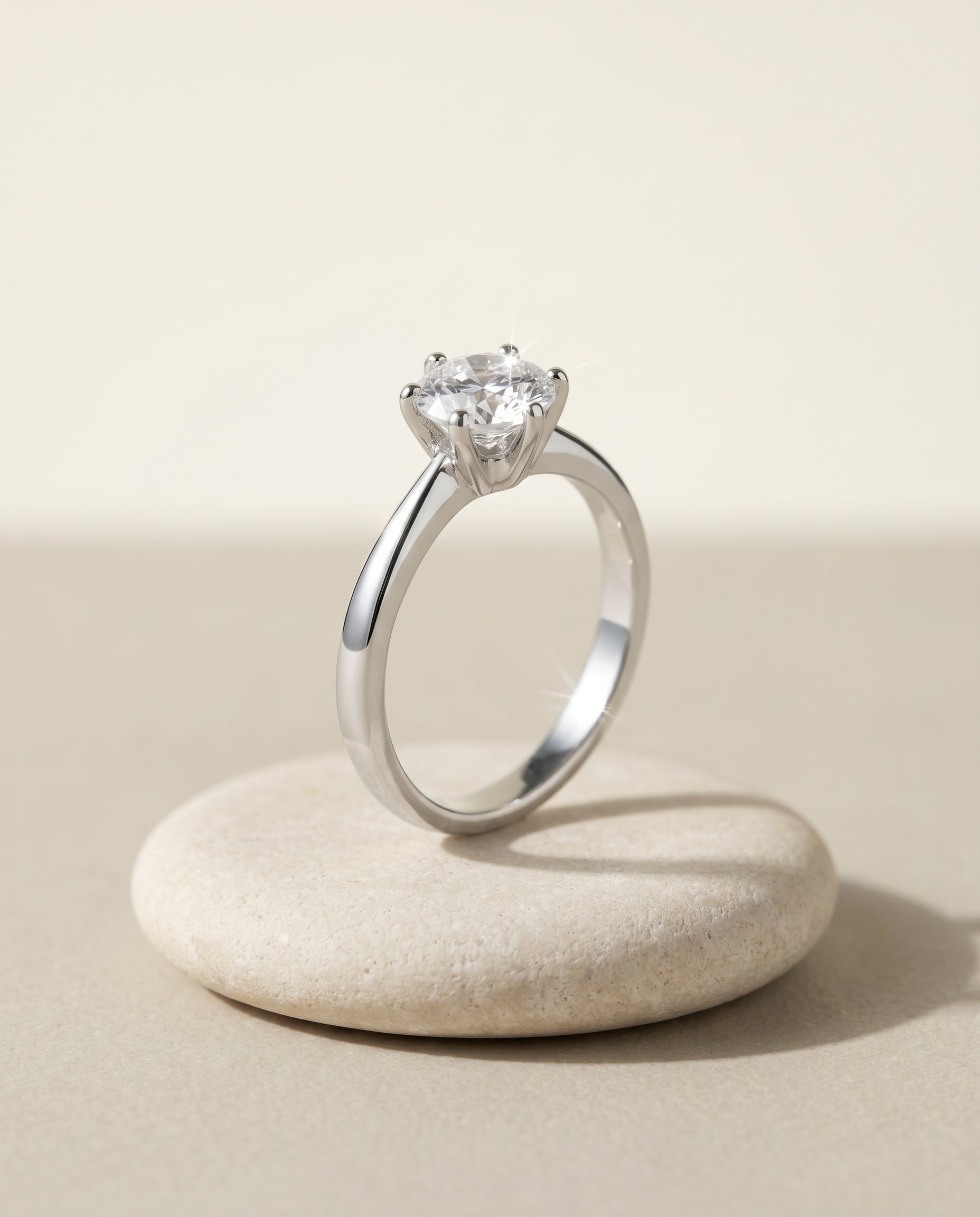 Clair Solitaire Ring · main